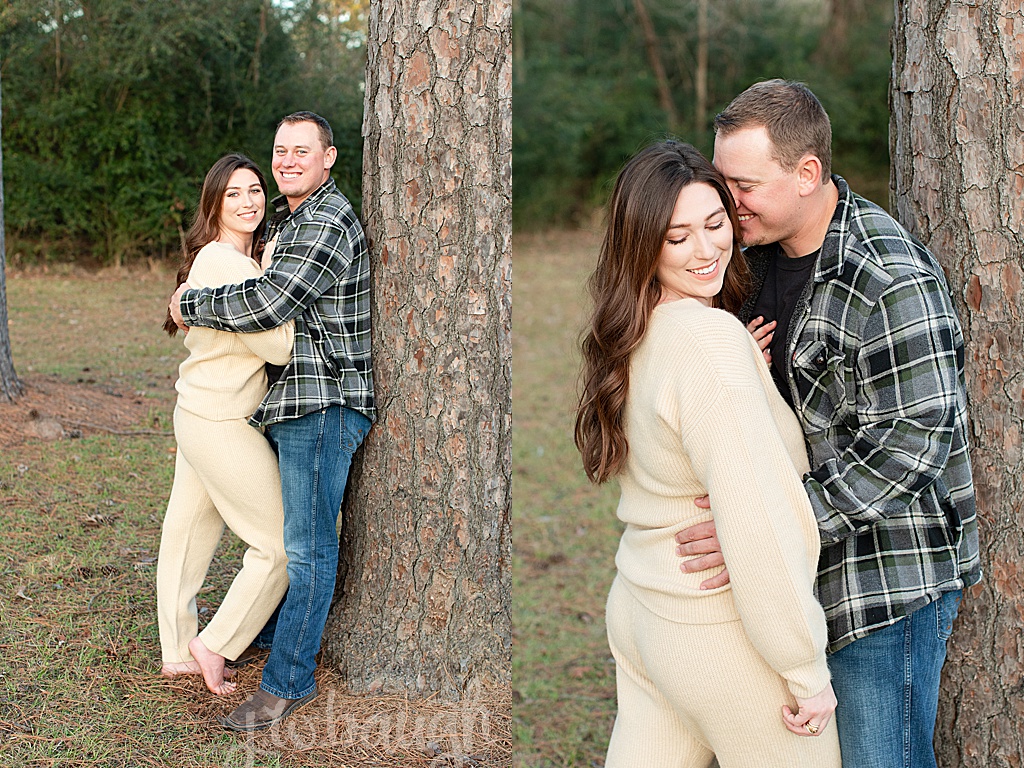 cozy forest engagement 