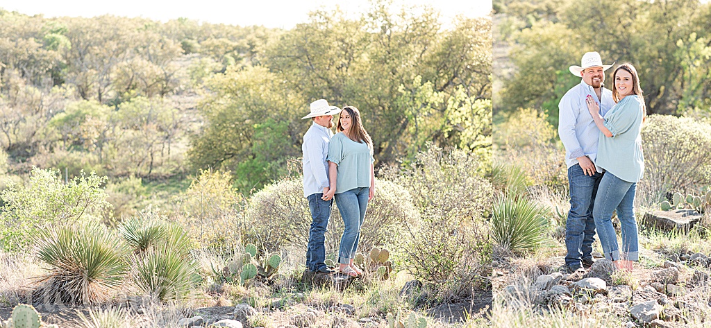 hill country engagement session