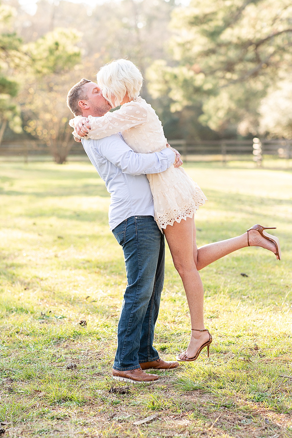 conroe engagement session