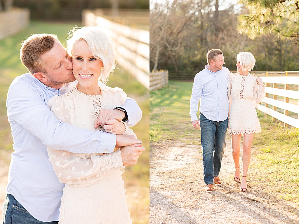 tomball engagement session