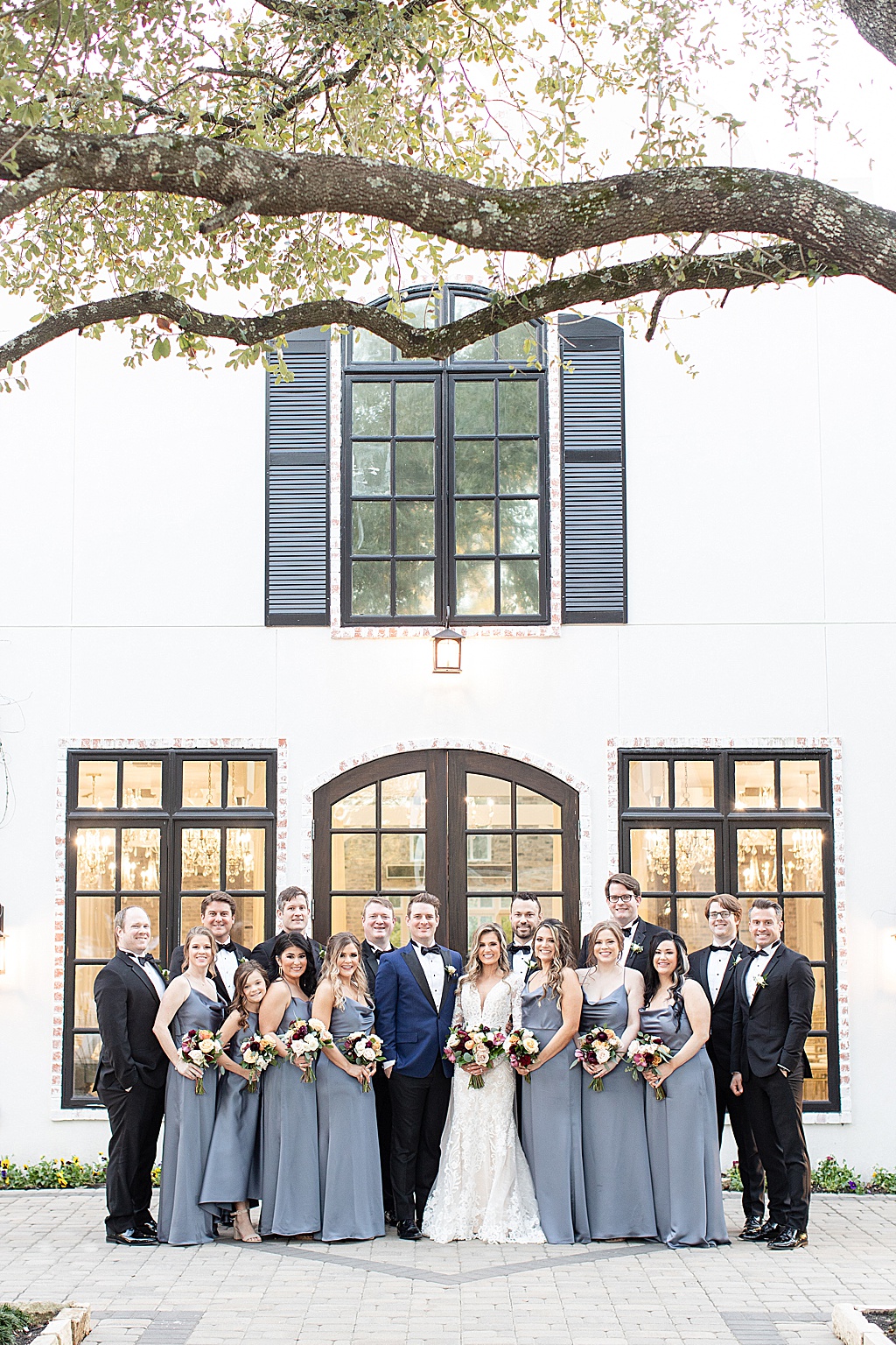 the peach orchard wedding party