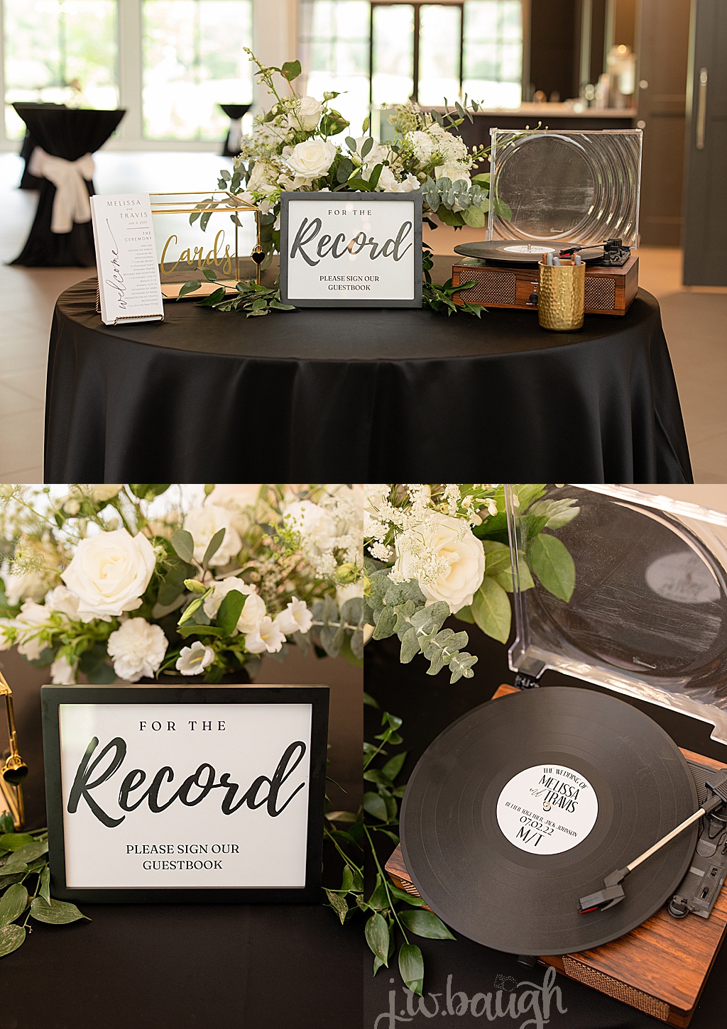 the luminaire welcome table