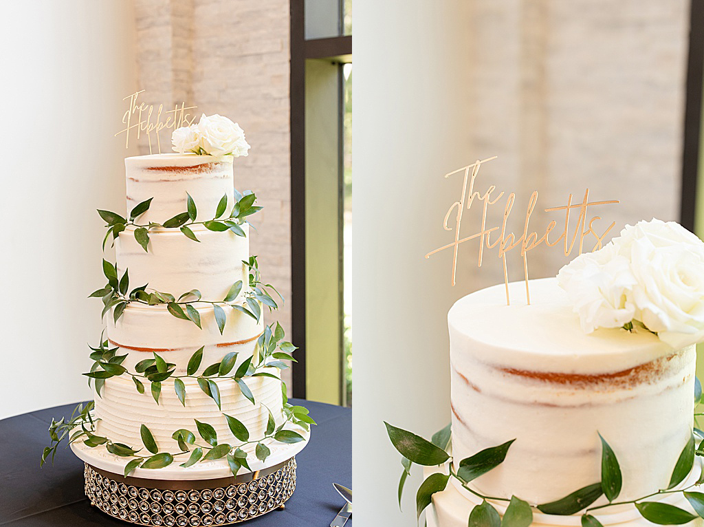 the luminaire wedding cake
