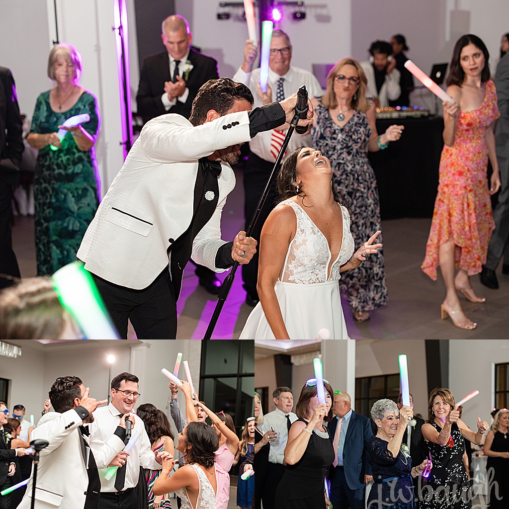 the luminaire dancing reception