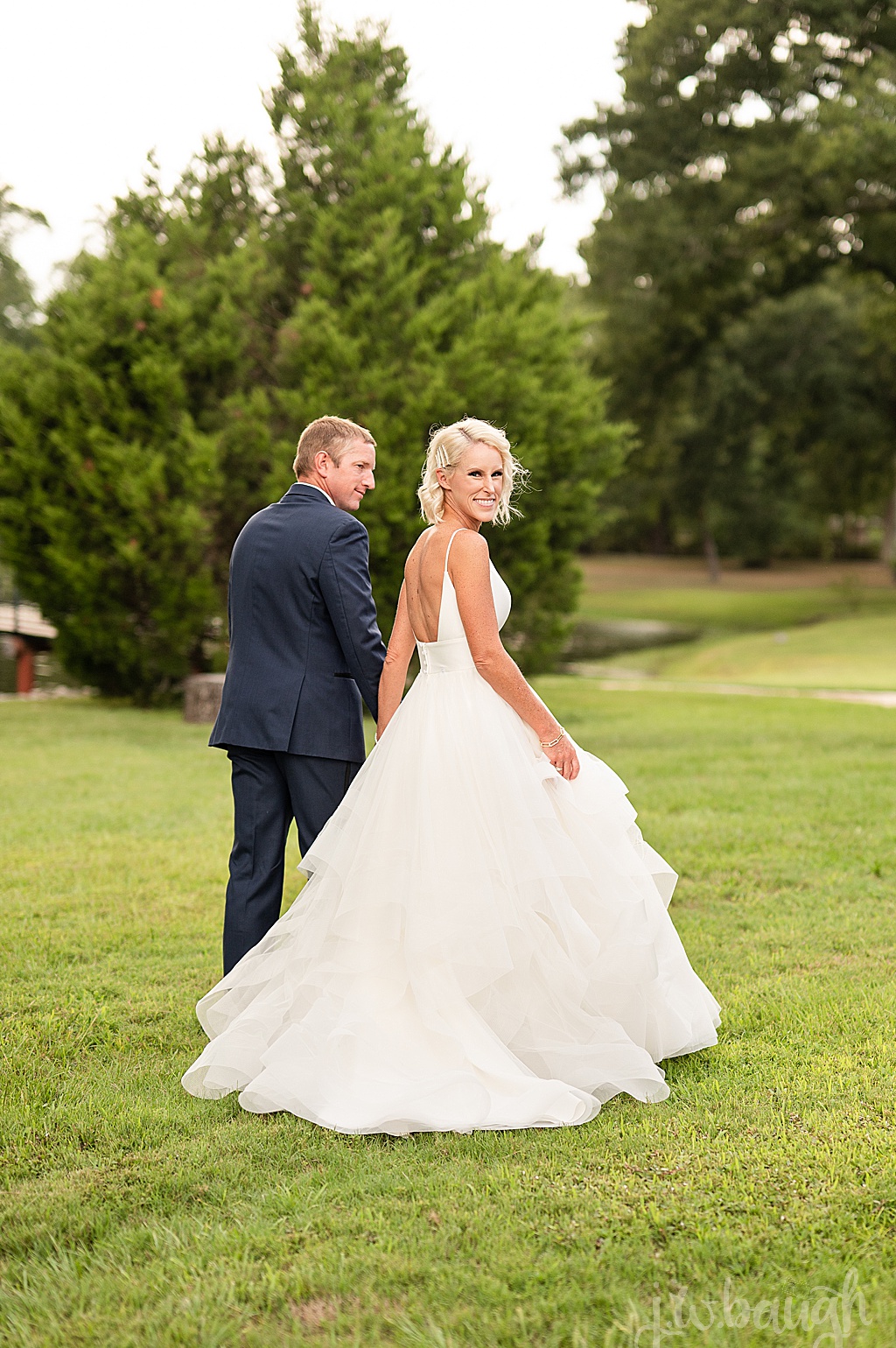 balmorhea bride and groom blue suit