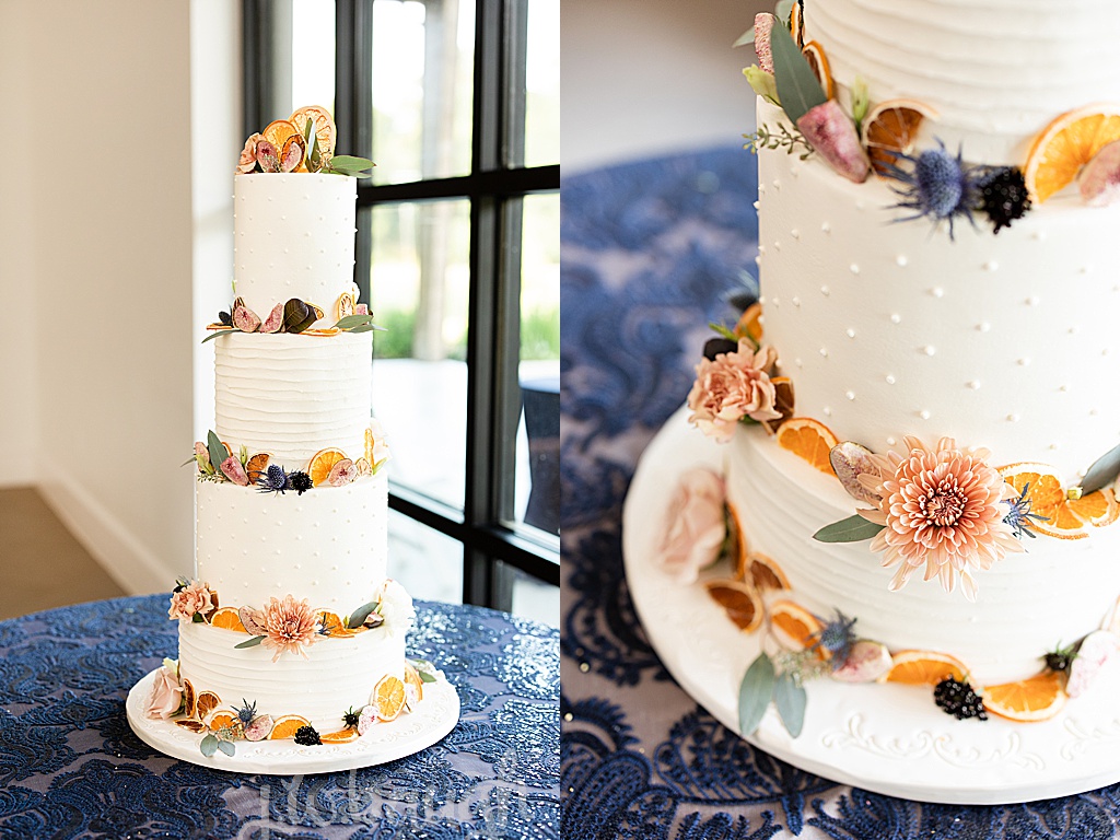 the luminaire wedding cake