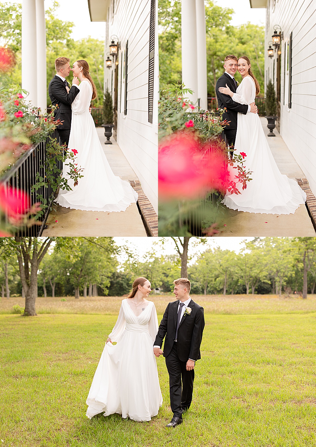 the estates at pecan park bride and groom