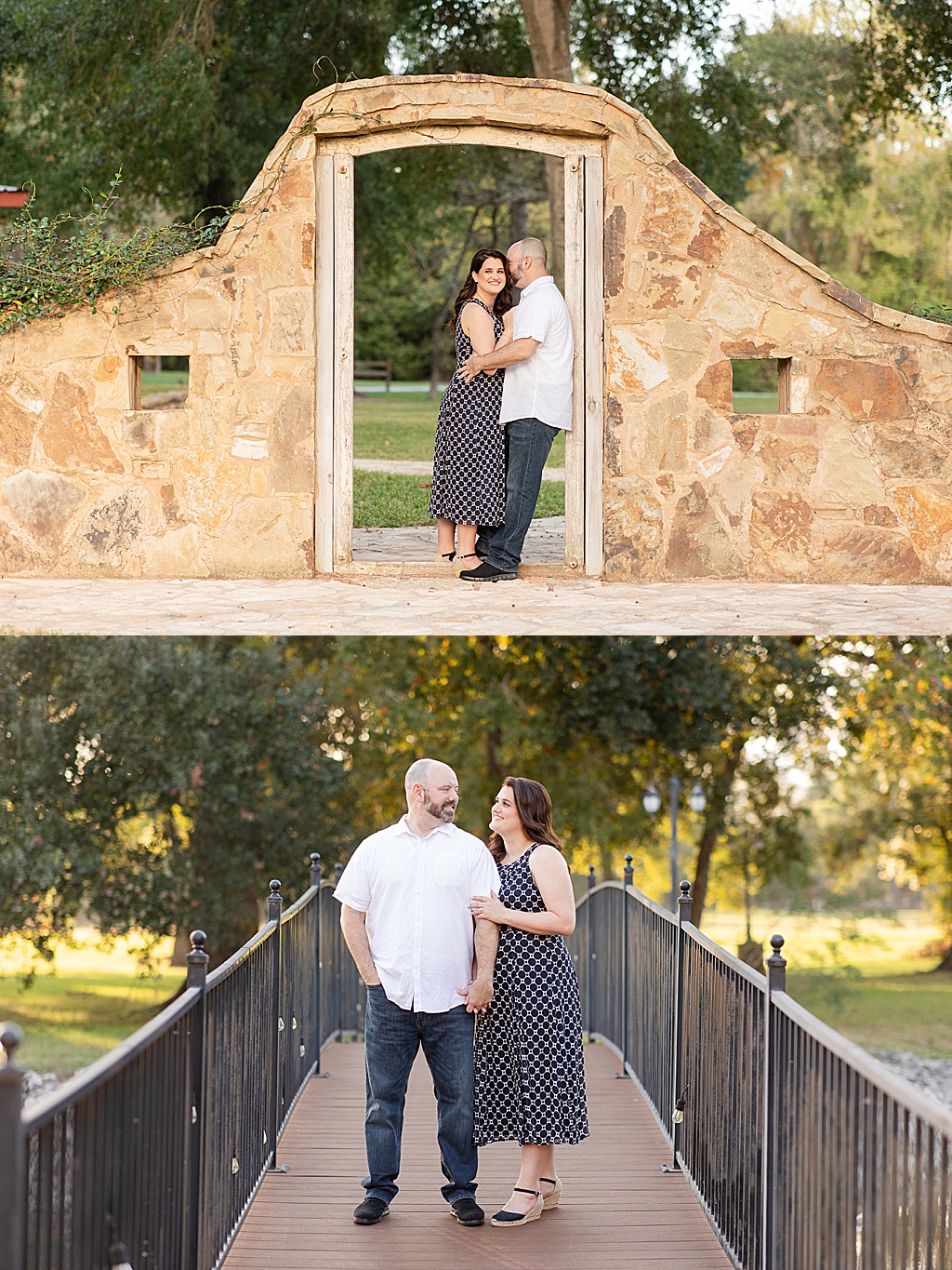 tomball engagement session