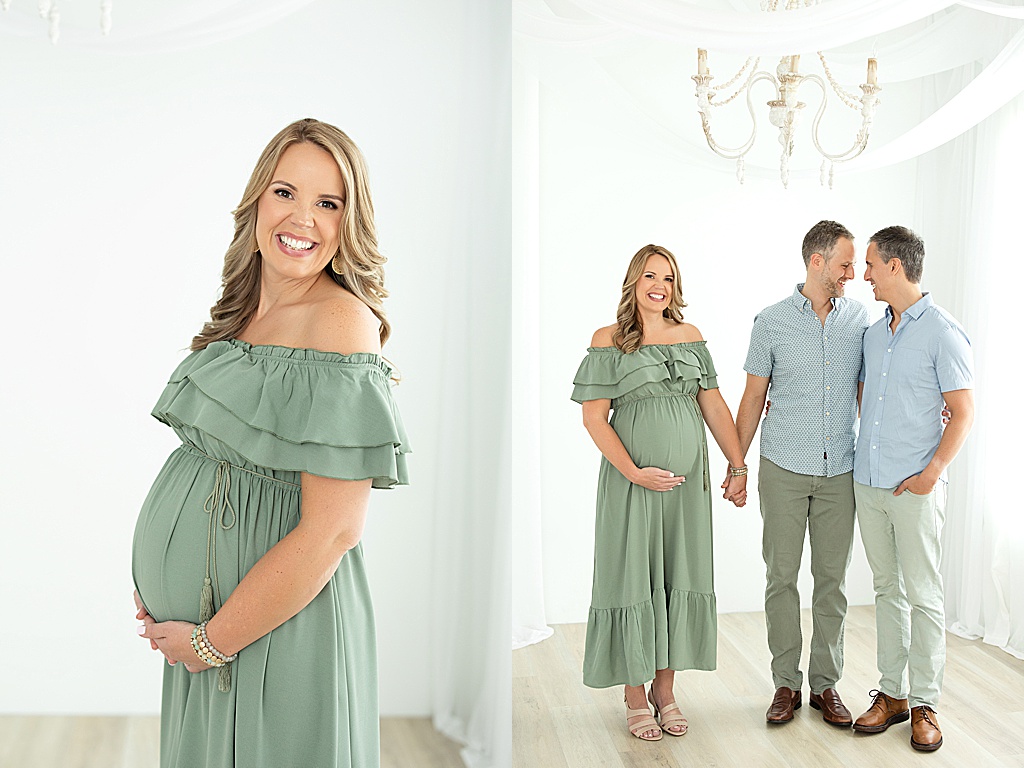 the creative photographer studio surrogacy session