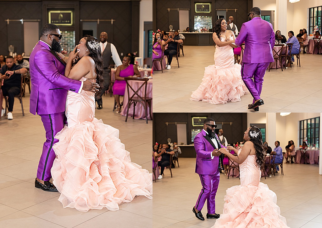 the luminaire wedding first dance