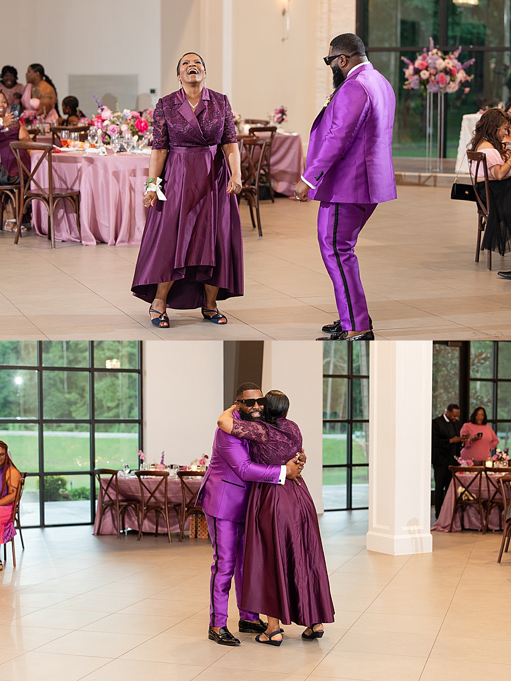 the luminaire wedding mother son first dance