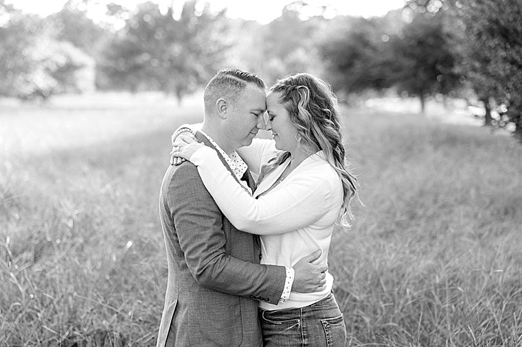 tomball engagement session