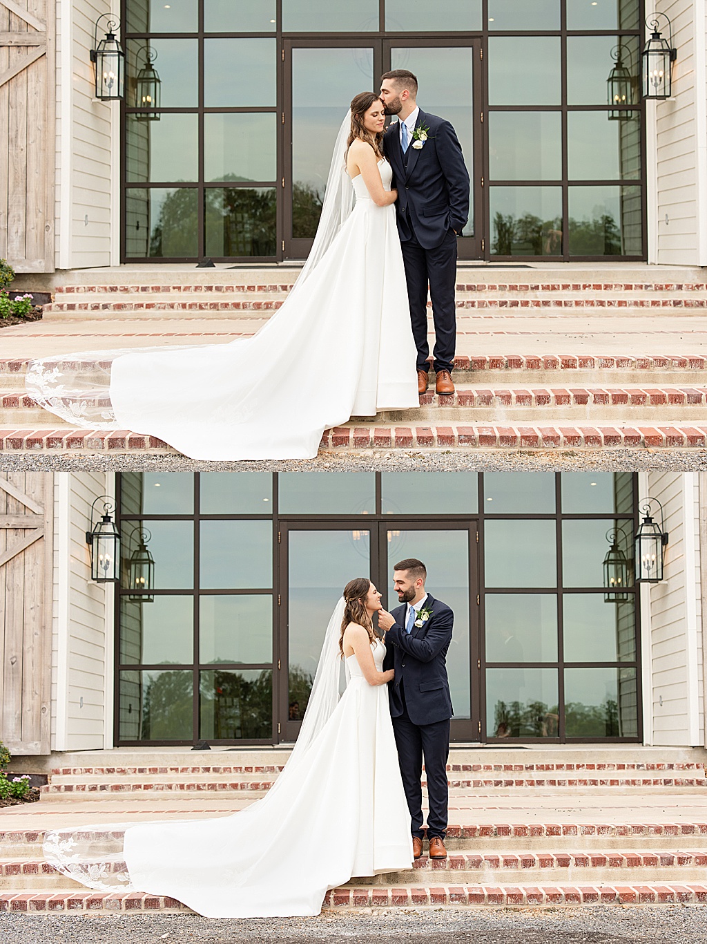 deep in the heart farms bride and groom