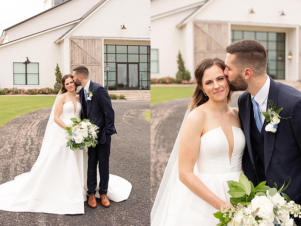 deep in the heart farms bride and groom