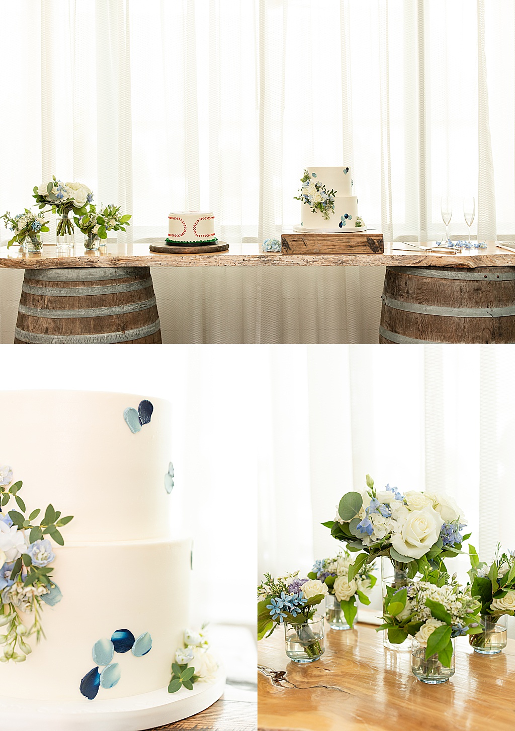 deep in the heart farms wedding cake