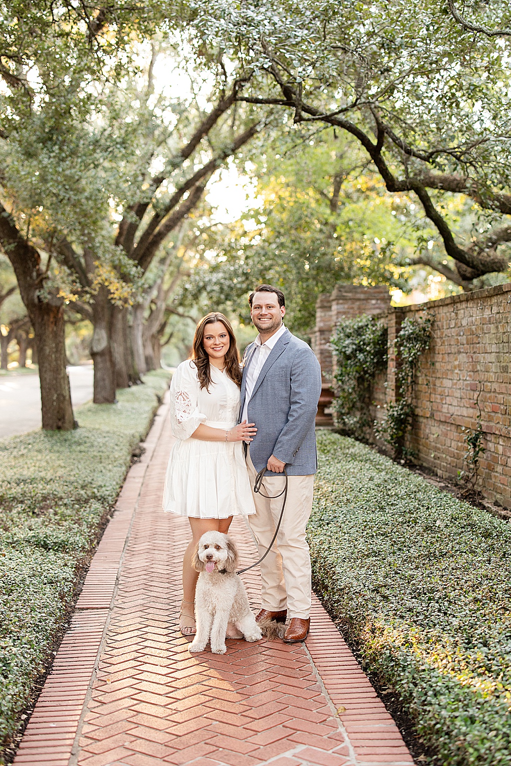 south blvd houston engagement session