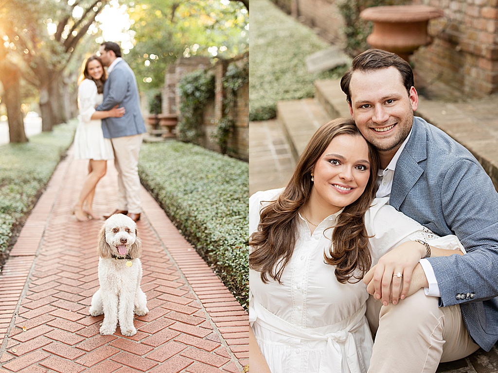 south blvd houston engagement session